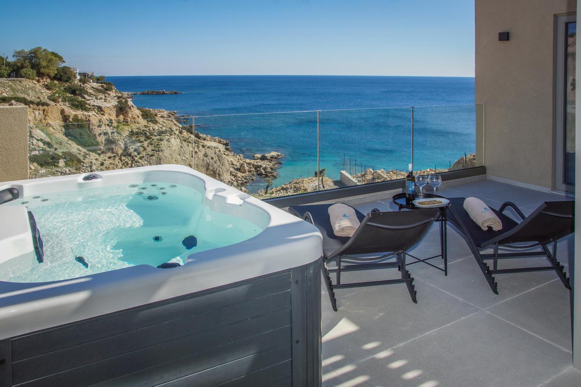 Aquamarine Luxury Suites Archangelos  Dış mekan fotoğraf