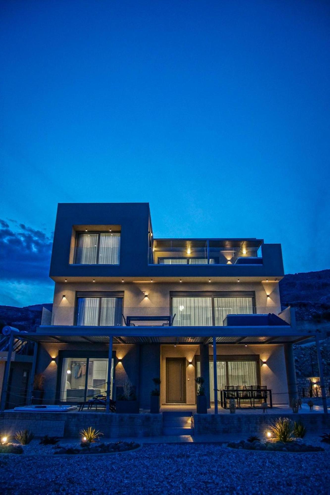 Aquamarine Luxury Suites Archangelos  Dış mekan fotoğraf