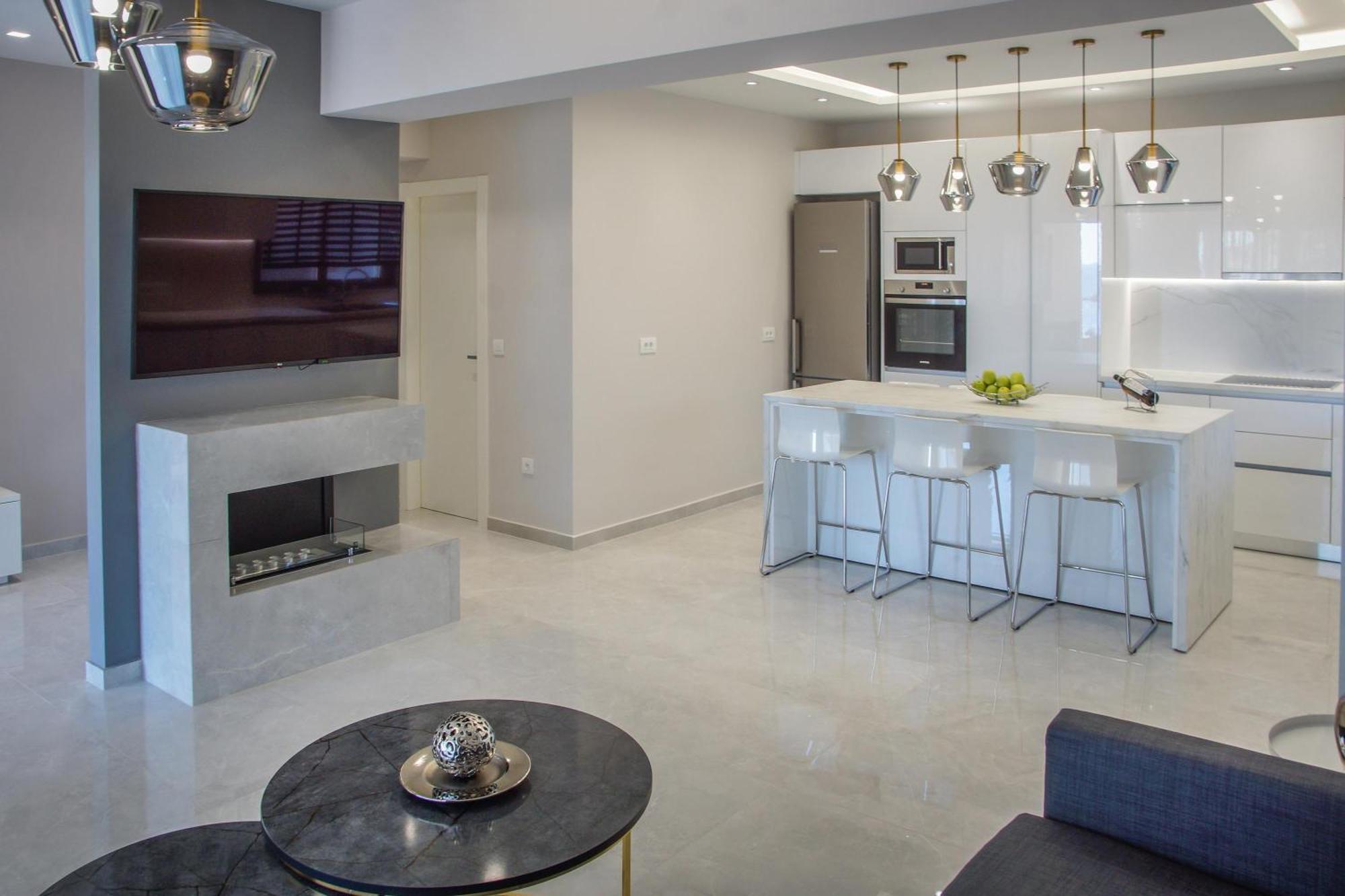 Aquamarine Luxury Suites Archangelos  Dış mekan fotoğraf