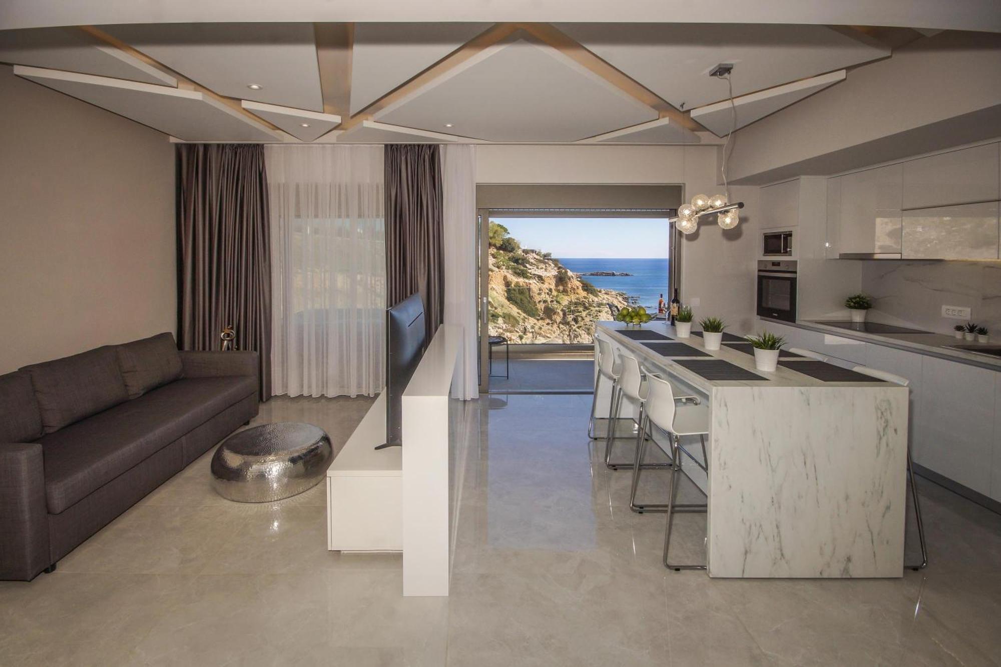 Aquamarine Luxury Suites Archangelos  Dış mekan fotoğraf