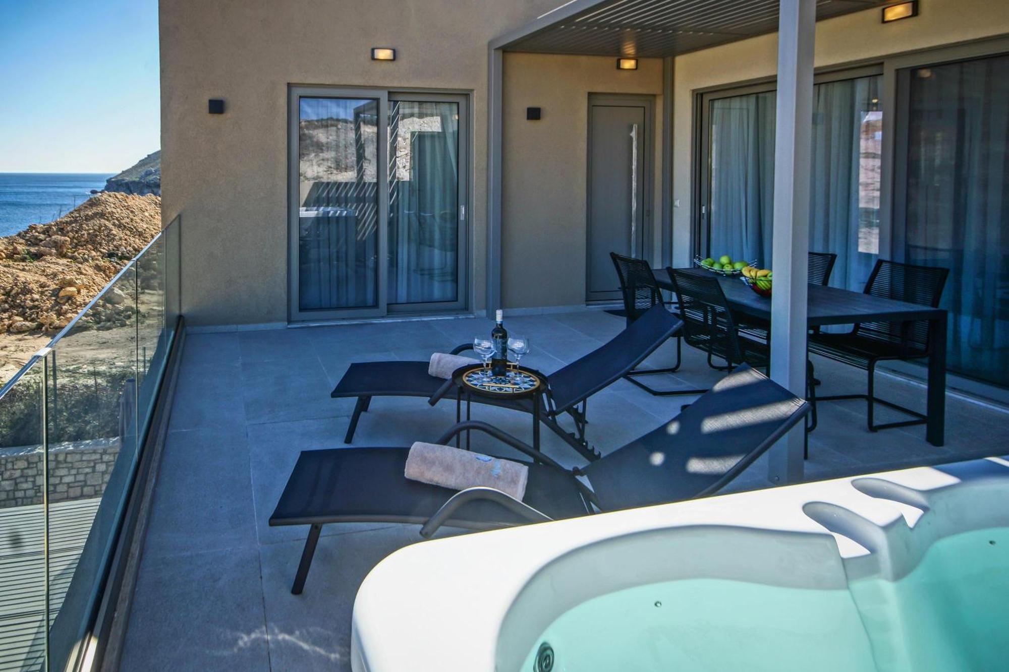 Aquamarine Luxury Suites Archangelos  Dış mekan fotoğraf