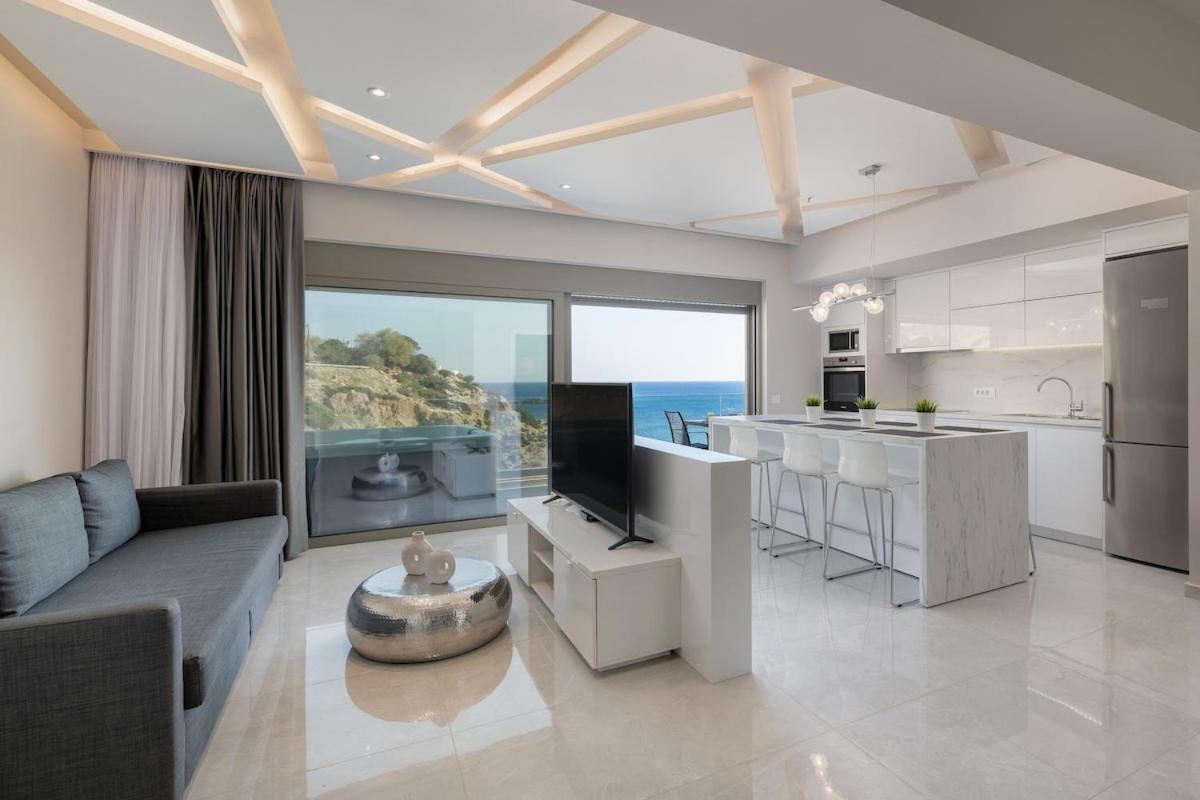 Aquamarine Luxury Suites Archangelos  Dış mekan fotoğraf