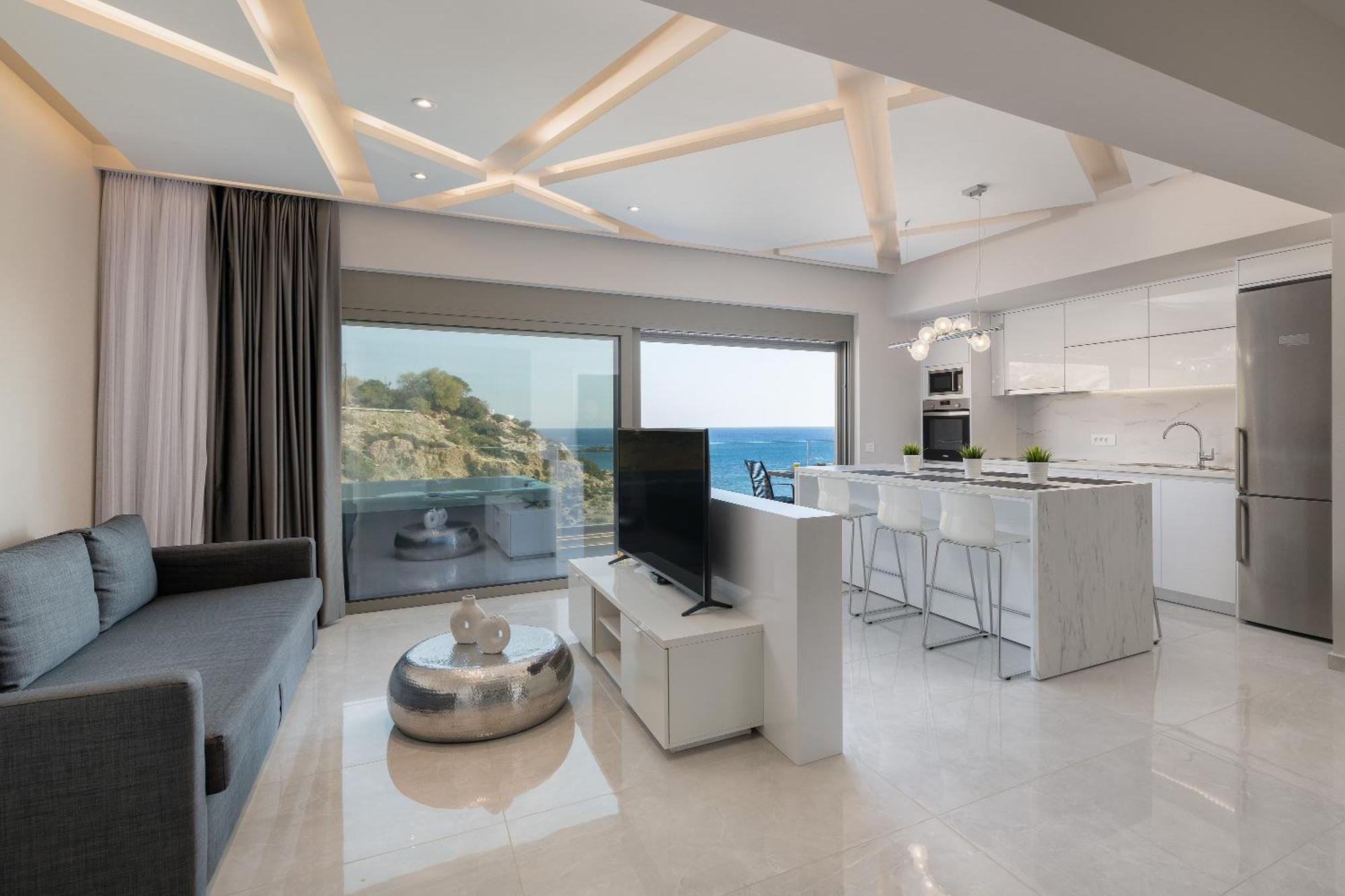Aquamarine Luxury Suites Archangelos  Dış mekan fotoğraf